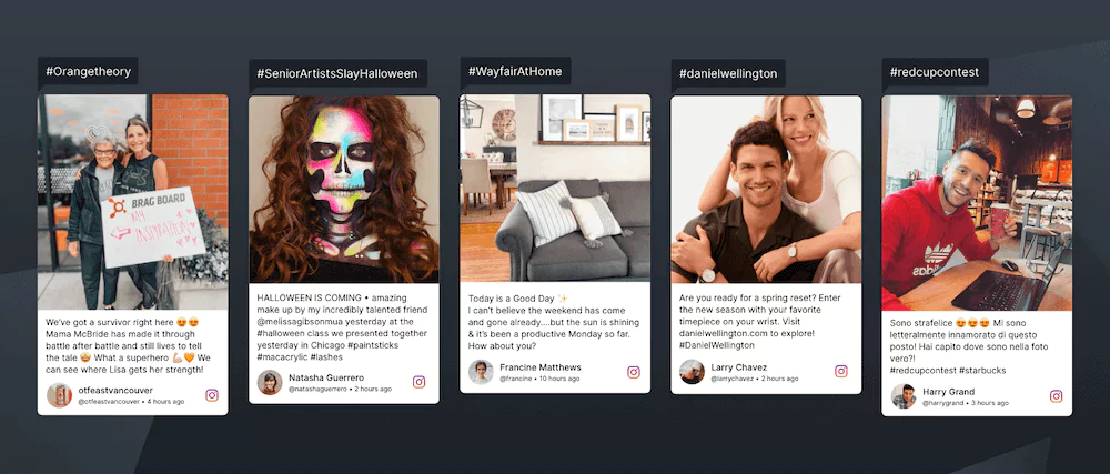 Los 20 mejores ejemplos de campañas de marketing de Instagram exitosas